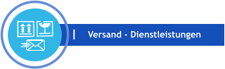 Versand - Dienstleistungen