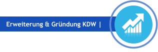 Erweiterung & Gründung KDW |